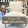 Milk Paint Chair Flip | How to Use Milk Paint