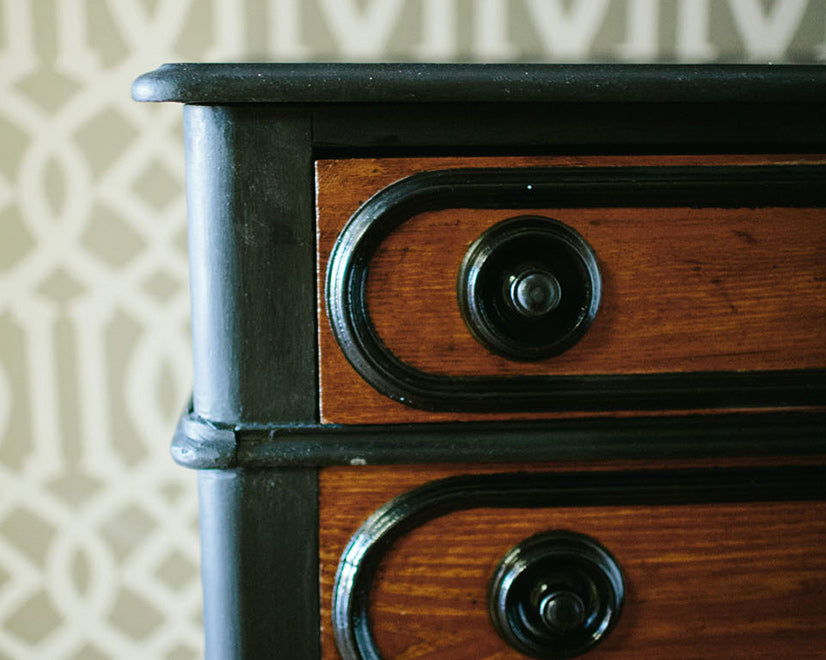 STEP BY STEP: BLACK DRESSER Amy Howard At Home STEP BY STEP: BLACK DRESSER Amy Howard At Home