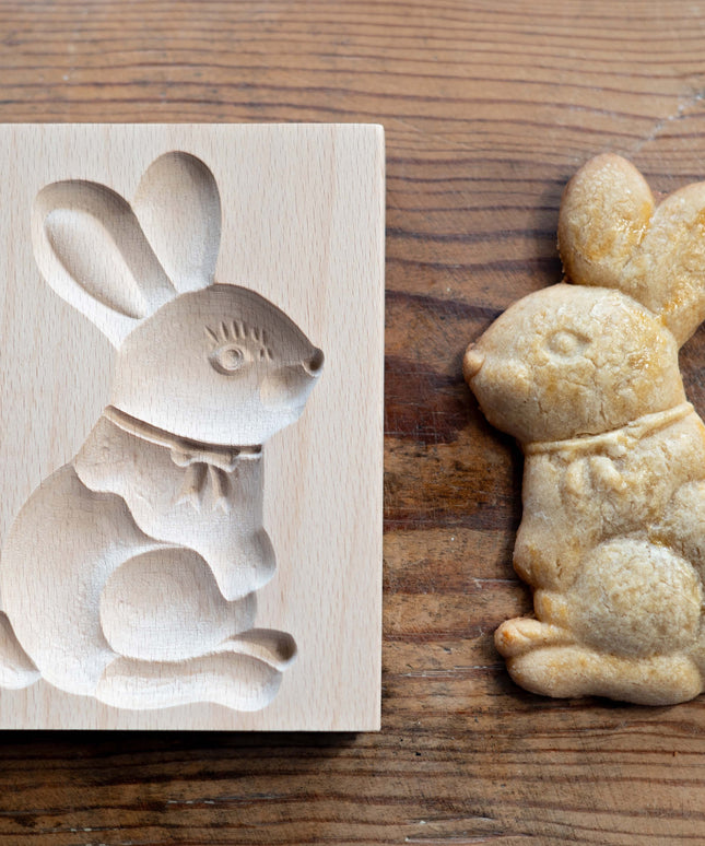 Bunny Wooden Cooking Mold