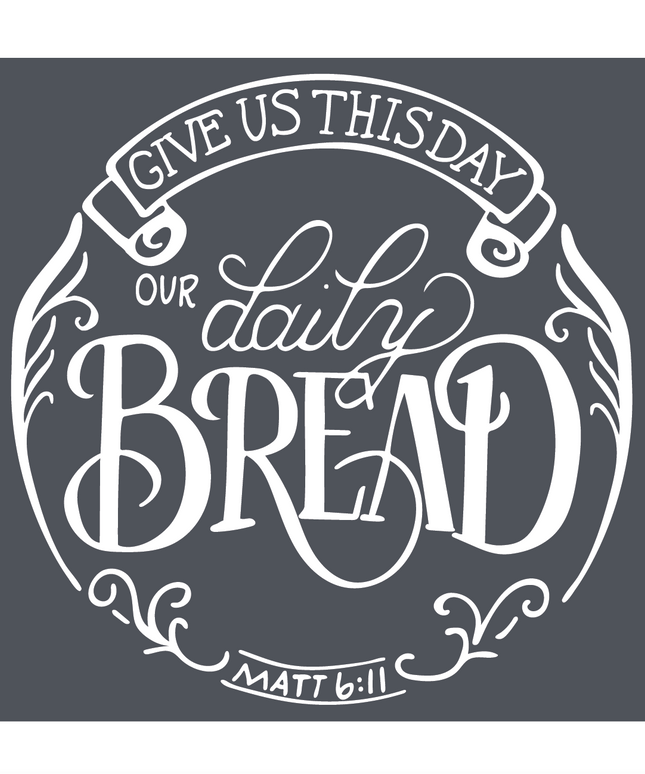 Our Daily Bread - Mesh Stencil 12x12