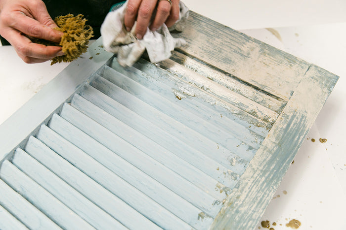 Cracking and Color Layering With Milk Paint