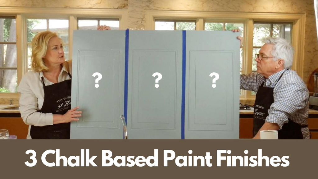 3 Types Of Chalk Based Paint Finishes