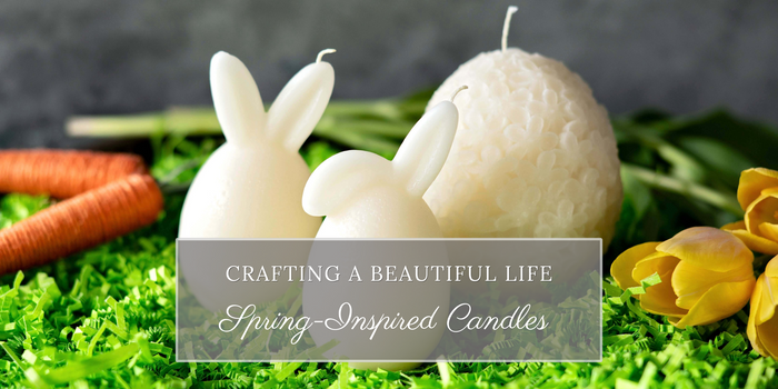 How to Create Spring-Inspired Candles Using Silicone Molds