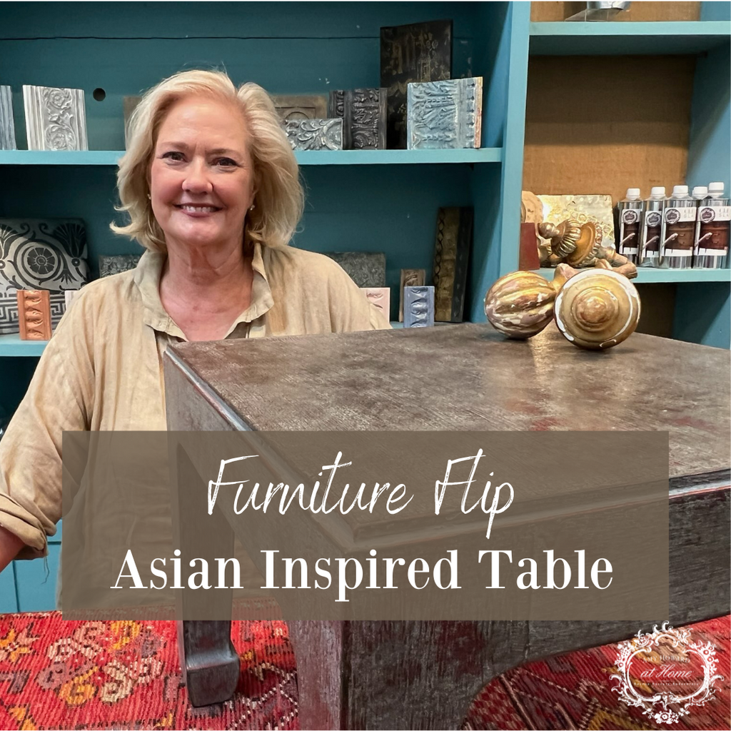Asian-Inspired Table Tutorial