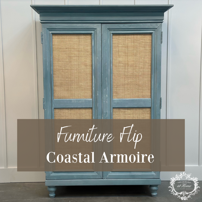 Coastal Furniture Flip DIY Thrifted Armoire Amy Howard At Home