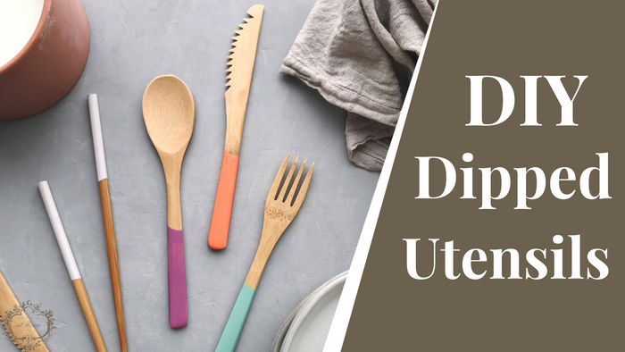 DIY Dipped Utensils