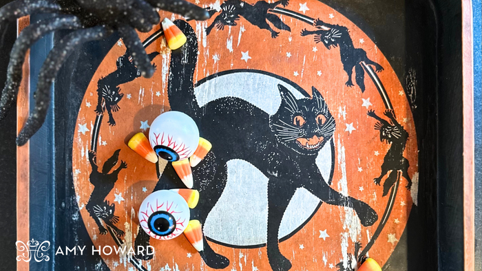 How to Create a Spooky Halloween Tray with Copycat