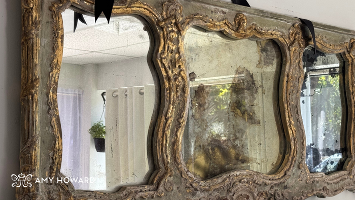 How to Recreate a Timeworn, Antique-Inspired Mirror Finish