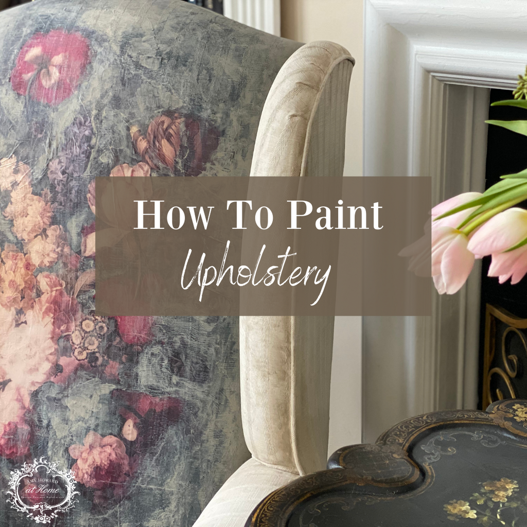 How To Paint Upholstery