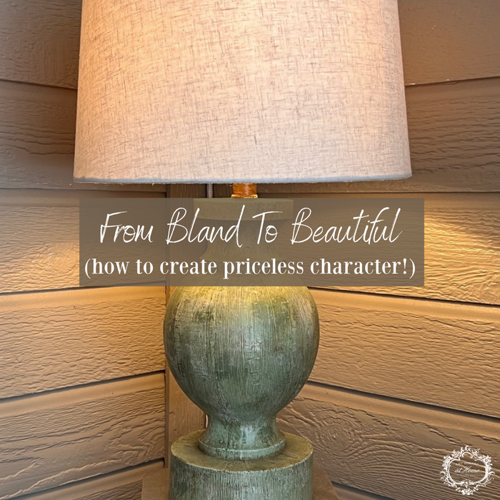 From Bland To Beautiful (how to create priceless character)