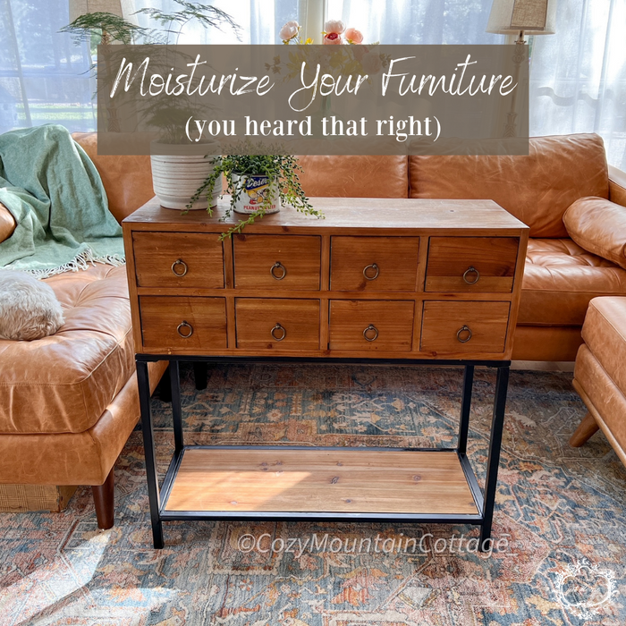 How To: Moisturize Your Furniture
