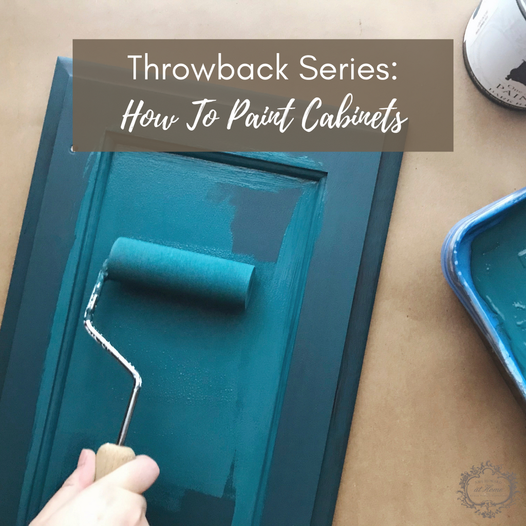 Throwback Series: Painting Cabinets With Amy Howard