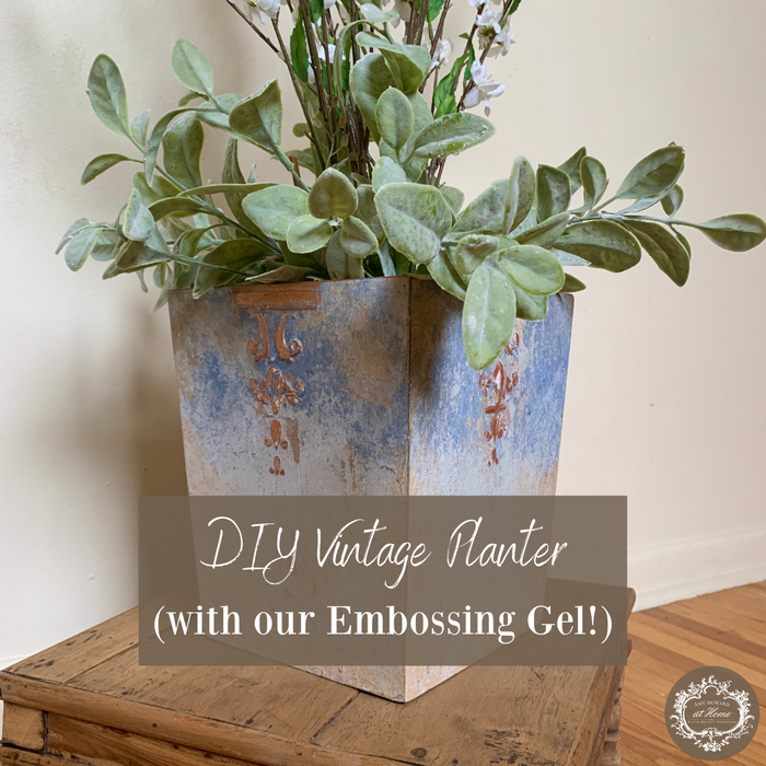 DIY Vintage Planter