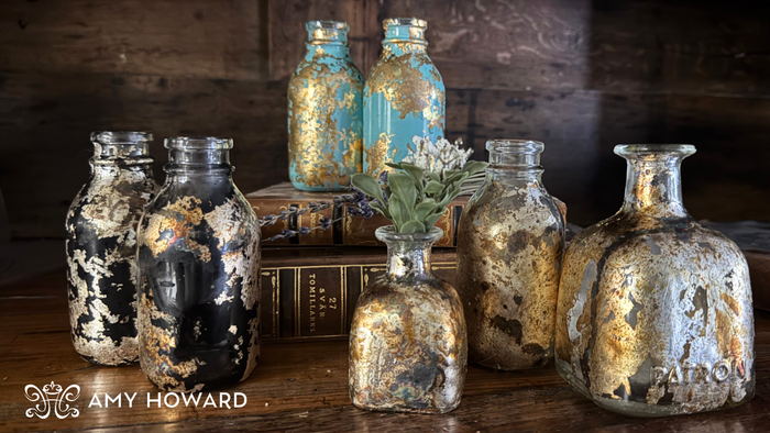 Create Elegant DIY Gifts with Silver Leaf