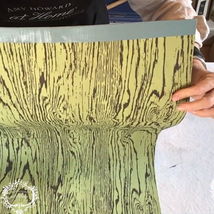 DIY Faux Woodgrain Doormat