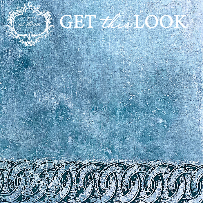 A Venetian Finish With Our New Stencil