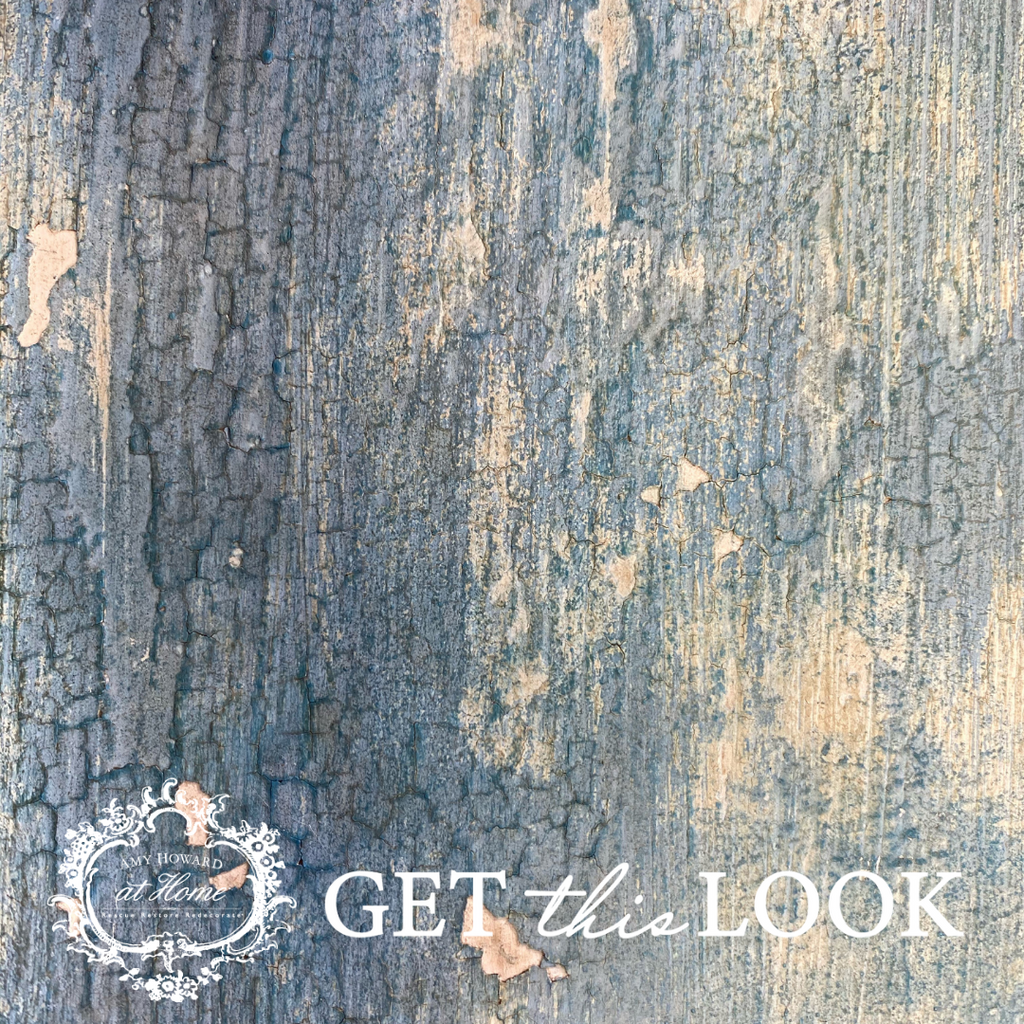 Get This Look: Chippy Barnwood Painted Finish