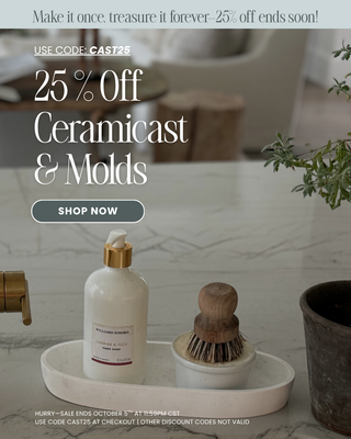 Product showcase of the week: Ceramicast and Crafting Molds | Use code CAST25 for 25% off! | Amy Howard at Home