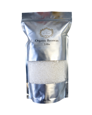 2lb Organic White Beeswax | Amy Howard at Home