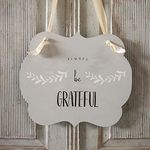 Wreath Trio Grateful - Mesh Stencil 12x12