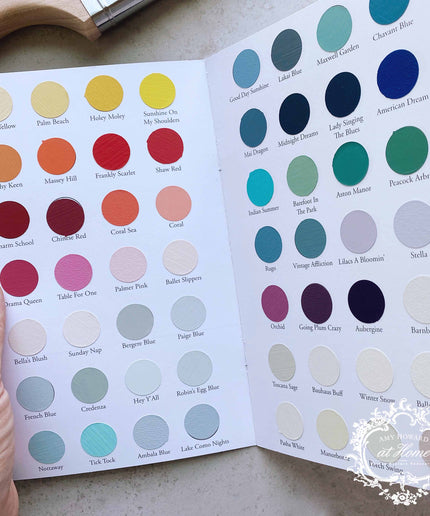 One Step Paint - Color Guide