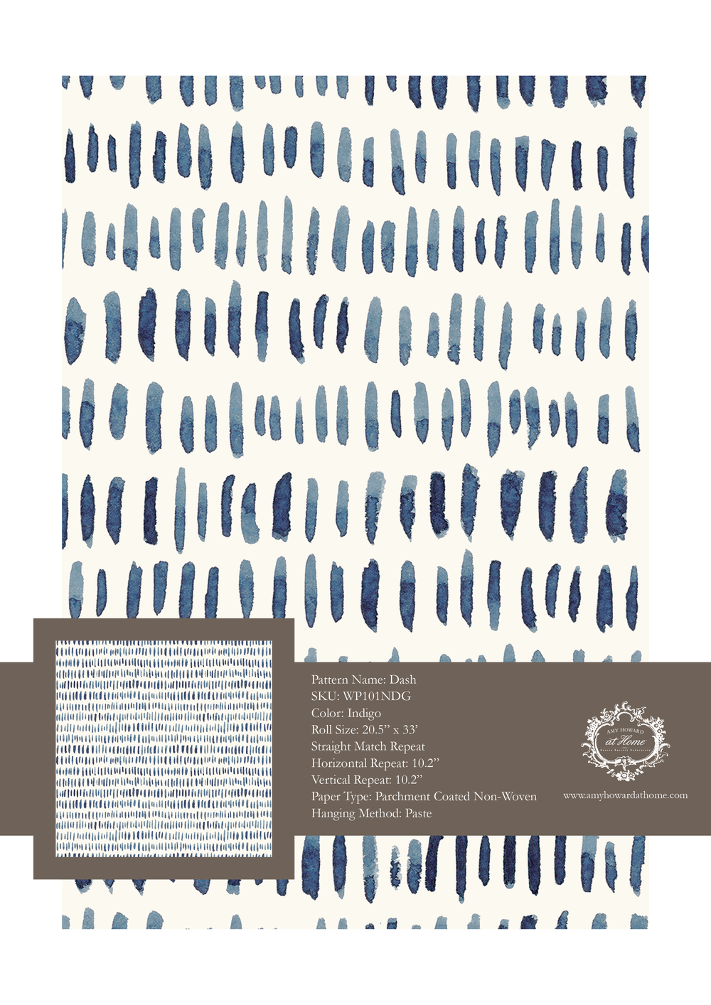 Dash Wallpaper - Sample Memo 8.5"x11"