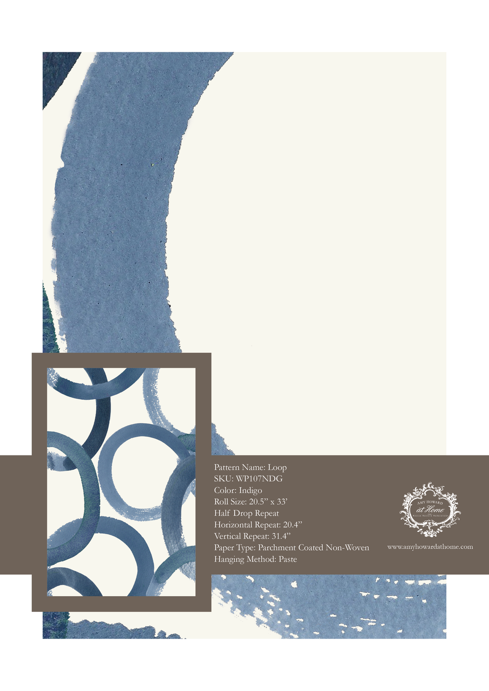 Loop Wallpaper - Sample Memo 8.5"x11"