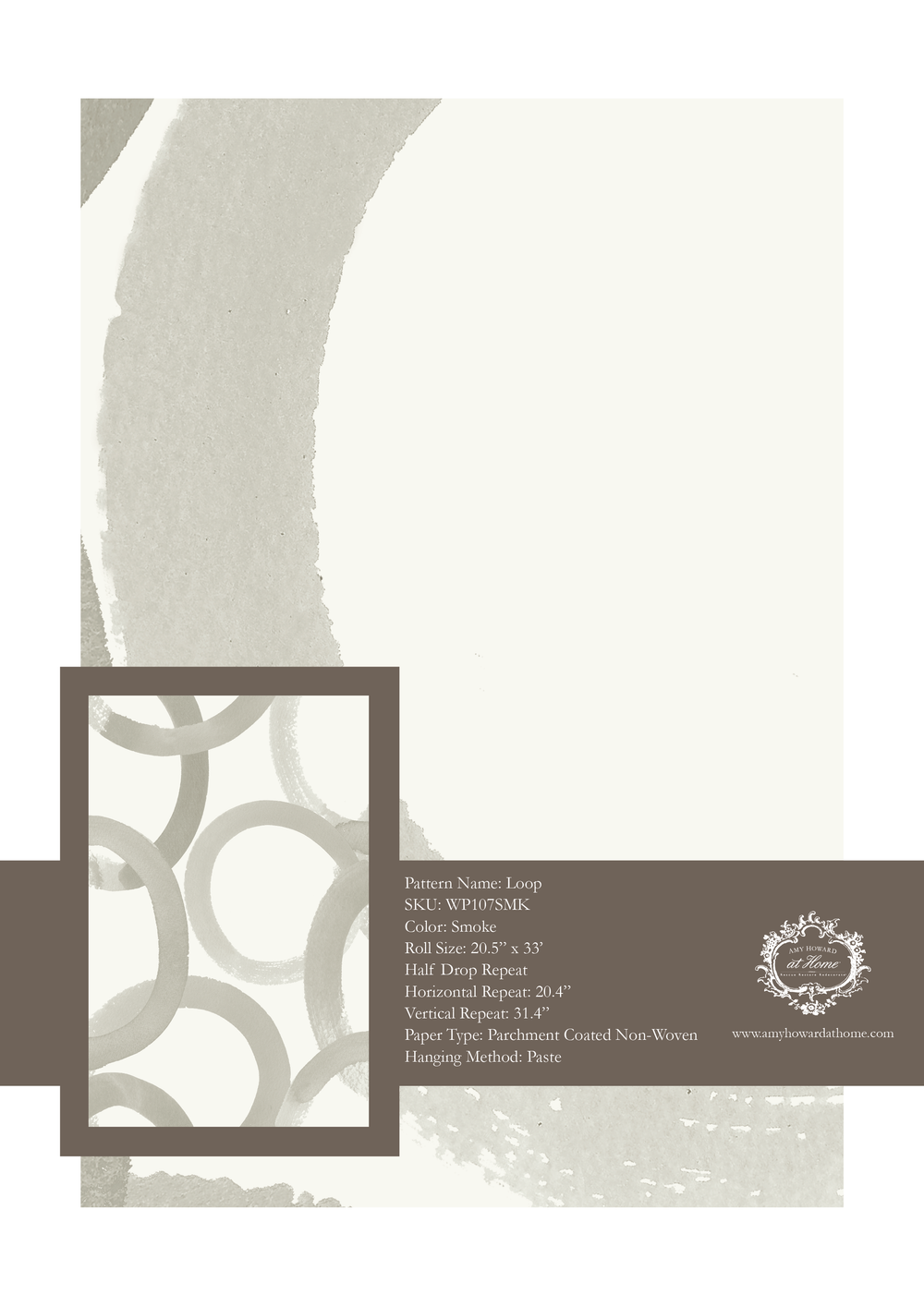 Loop Wallpaper - Sample Memo 8.5"x11"