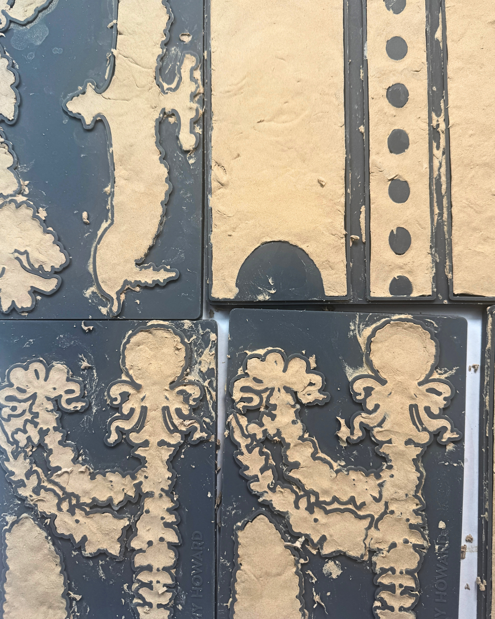 Amy Howard Decorative Silicone Moulds used with WoodCast™ to create custom European-style decorative appliqués for furniture and cabinetry.