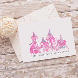 Animal Celebrations - Mesh Stencil 12x18