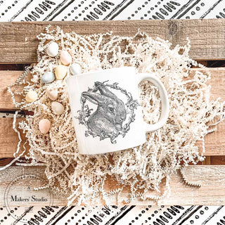 Bon Bon Bunny - Mesh Stencil 8.5x11