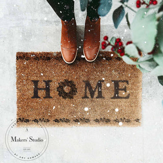 Christmas Home - Mesh Stencil 12x12