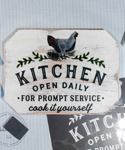 Cook It Yourself - Mesh Stencil 12x18