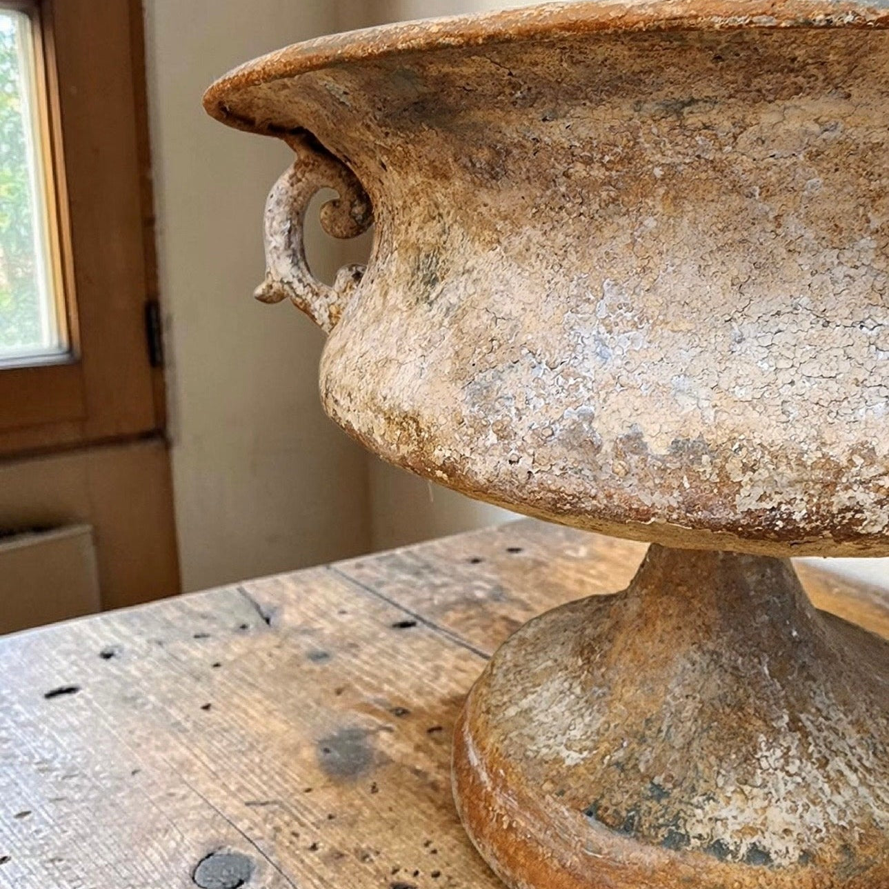 Get this Look: French Villa Ash and Clay Patina Finish