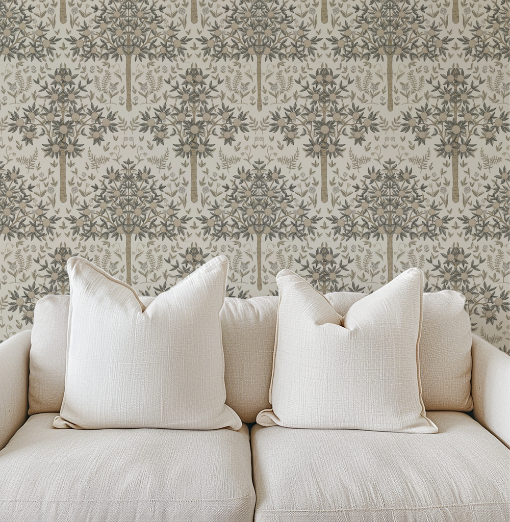 Fruit Tree Wallpaper - Sample Memo 8.5"x11"