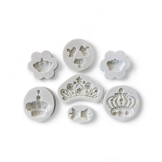 Set of 7 Crown Silicone Molds
