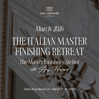 The Italian Master Finishing Retreat March 11-14, 2026