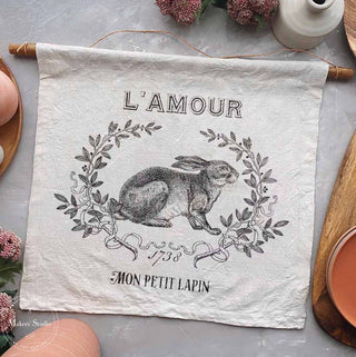 Mon Petite Lapin - Mesh Stencil 12x12