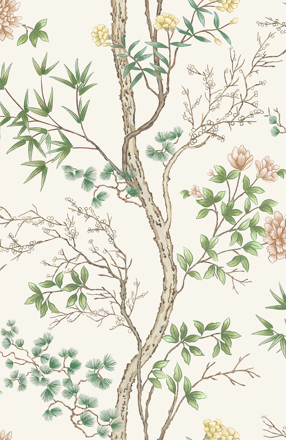 Leaf Trail Wallpaper - Sample Memo 8.5"x11"