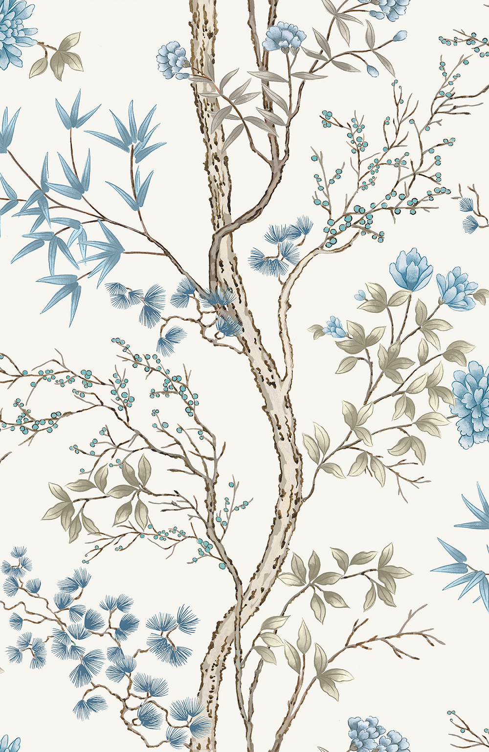 Leaf Trail Wallpaper - Sample Memo 8.5"x11"