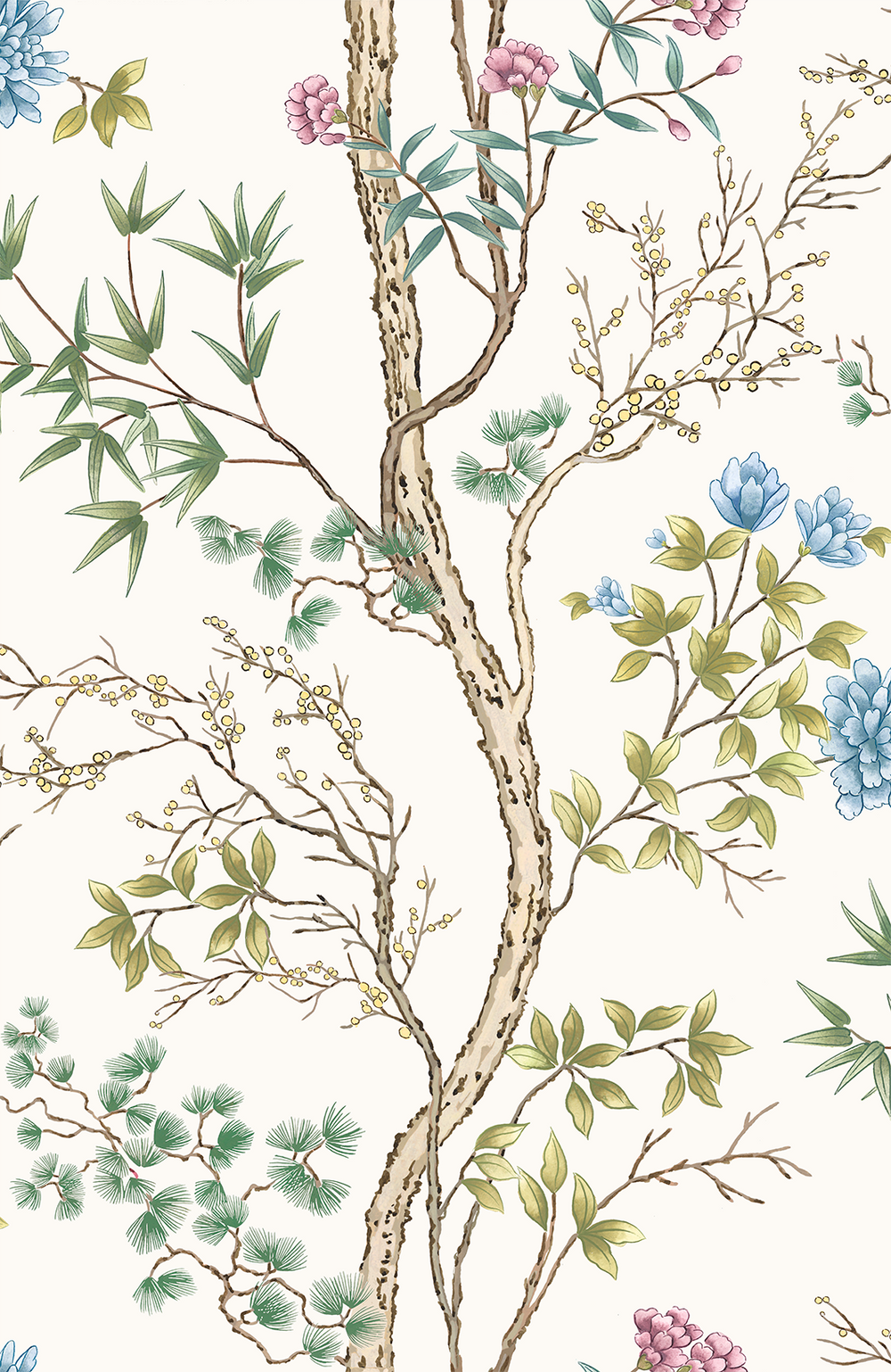 Leaf Trail Wallpaper - Sample Memo 8.5"x11"