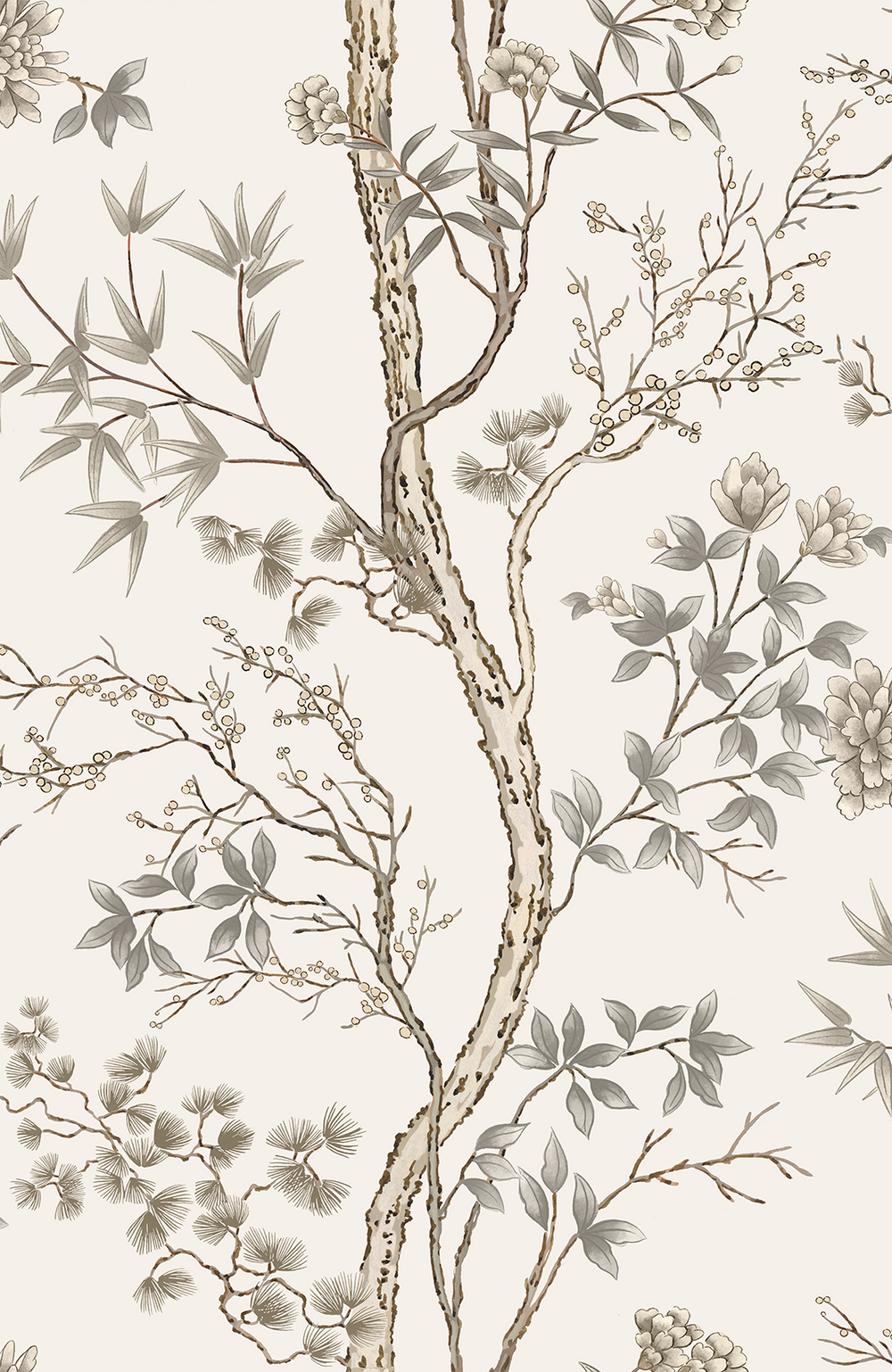 Leaf Trail Wallpaper - Sample Memo 8.5"x11"