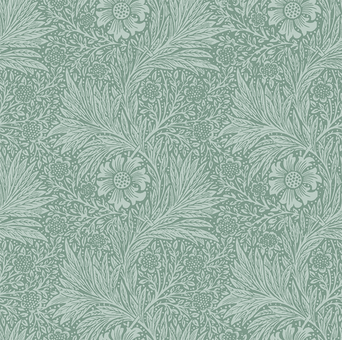 Morris Daisy Wallpaper - Sample Memo 8.5"x11"
