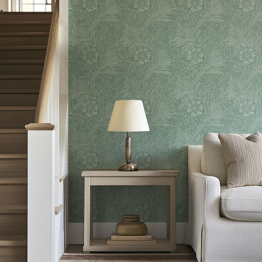 Morris Daisy Wallpaper - Sample Memo 8.5"x11"