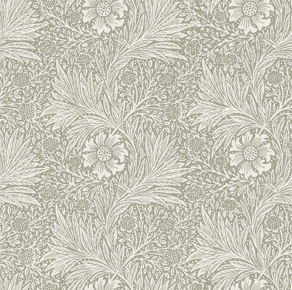 Morris Daisy Wallpaper - Sample Memo 8.5"x11"