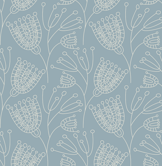 Paisley Wallpaper - Sample Memo 8.5"x11"