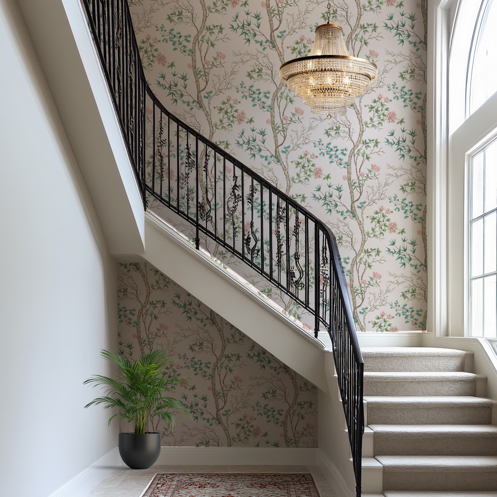 Leaf Trail Wallpaper - Sample Memo 8.5"x11"