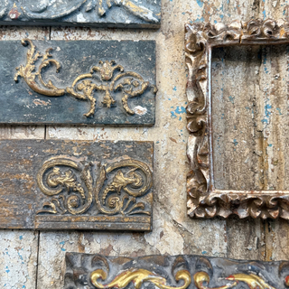 Detailed view of WoodCast appliqué showcasing fine lines and high-definition molding.