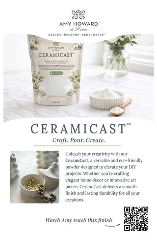 Amy Howard CeramiCast versatile eco-friendly powder for DIY casting projects