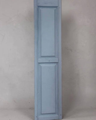 A clean architectural panel before the Tuscan Ochre & Ash Architectural Panel Finish by Amy Howard At Home.